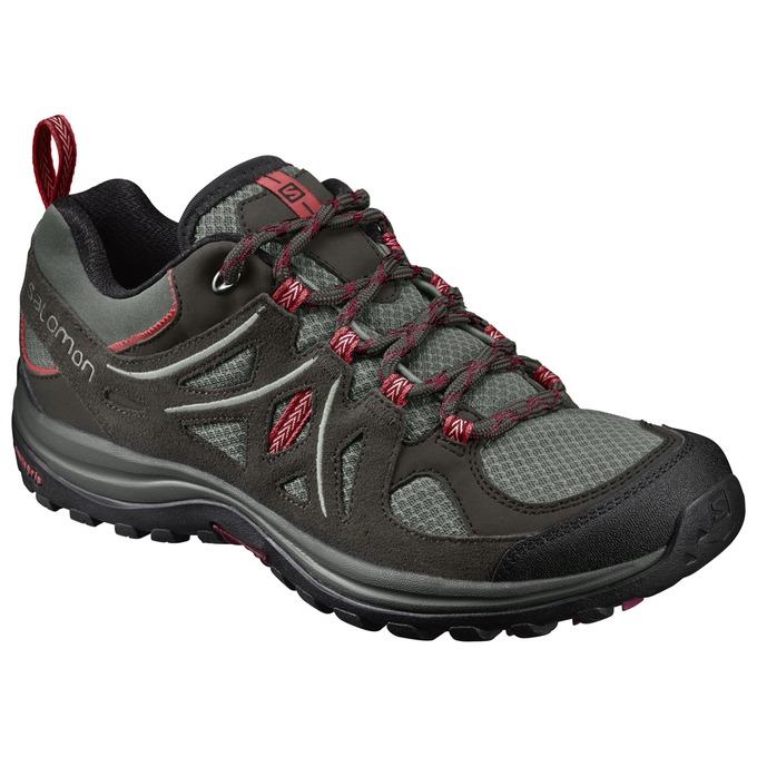 Salomon ELLIPSE 2 AERO W Zapatillas Trekking Mujer - Negras / Plateadas - Colombia (69872-JQBL)